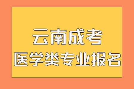 云南成考醫學類專業報名