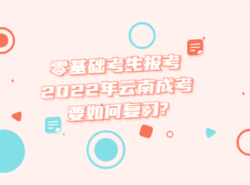 云南成考網 云南成考零基礎考生復習