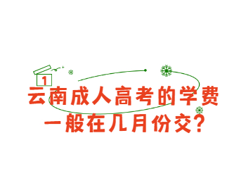 云南成考網 云南成人高考交學費