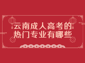 云南成考 云南成考熱門專業