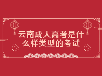 云南成考 云南成考考試類型