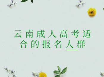 云南成人高考報名人群