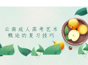 云南成人高考藝術(shù)概論