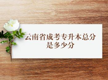 云南省成考專升本總分