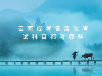 云南成考 云南成考考試科目