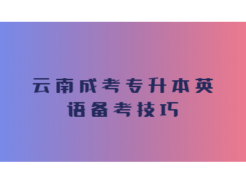 云南成考專升本英語
