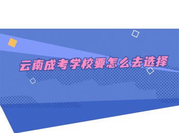 云南成考學(xué)校 云南成考