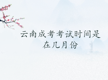 云南成考考試時間