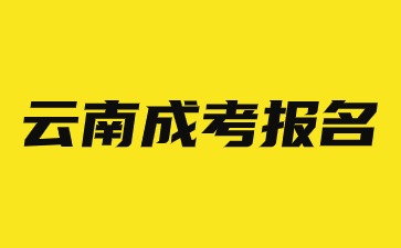 2024年云南成人高考報名時間安排？